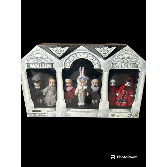 Vintage Living Dead Dolls Minis Set 2002 - Picture 1 of 5